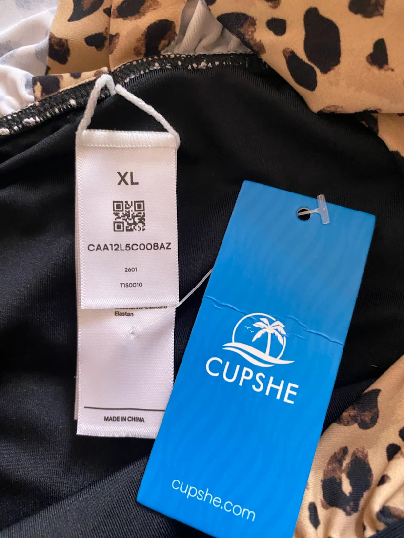 CUPSHE Leopard Print One-Piece Swimsuit XL - photo 3