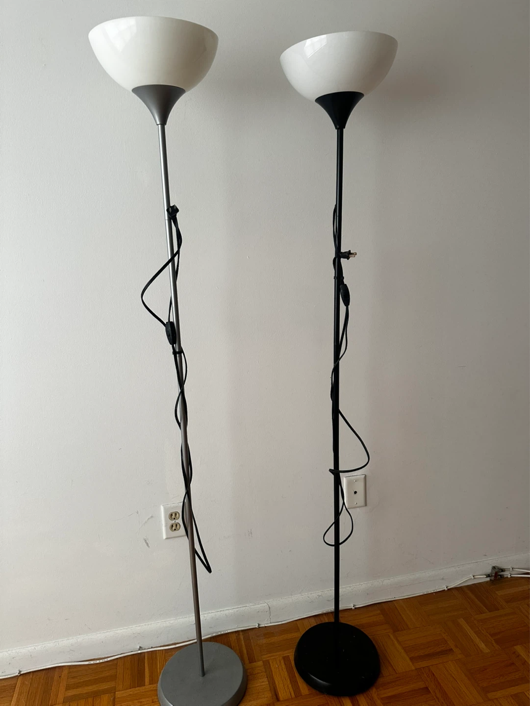 Ikea 2 Floor Lamps