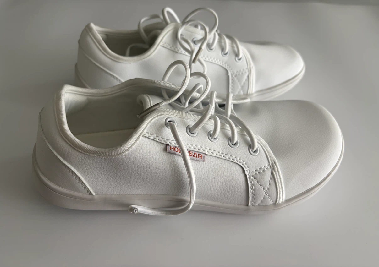 New HOBIBEAR US 7/EUR 39 White Barefoot Wide Toe Sneakers
