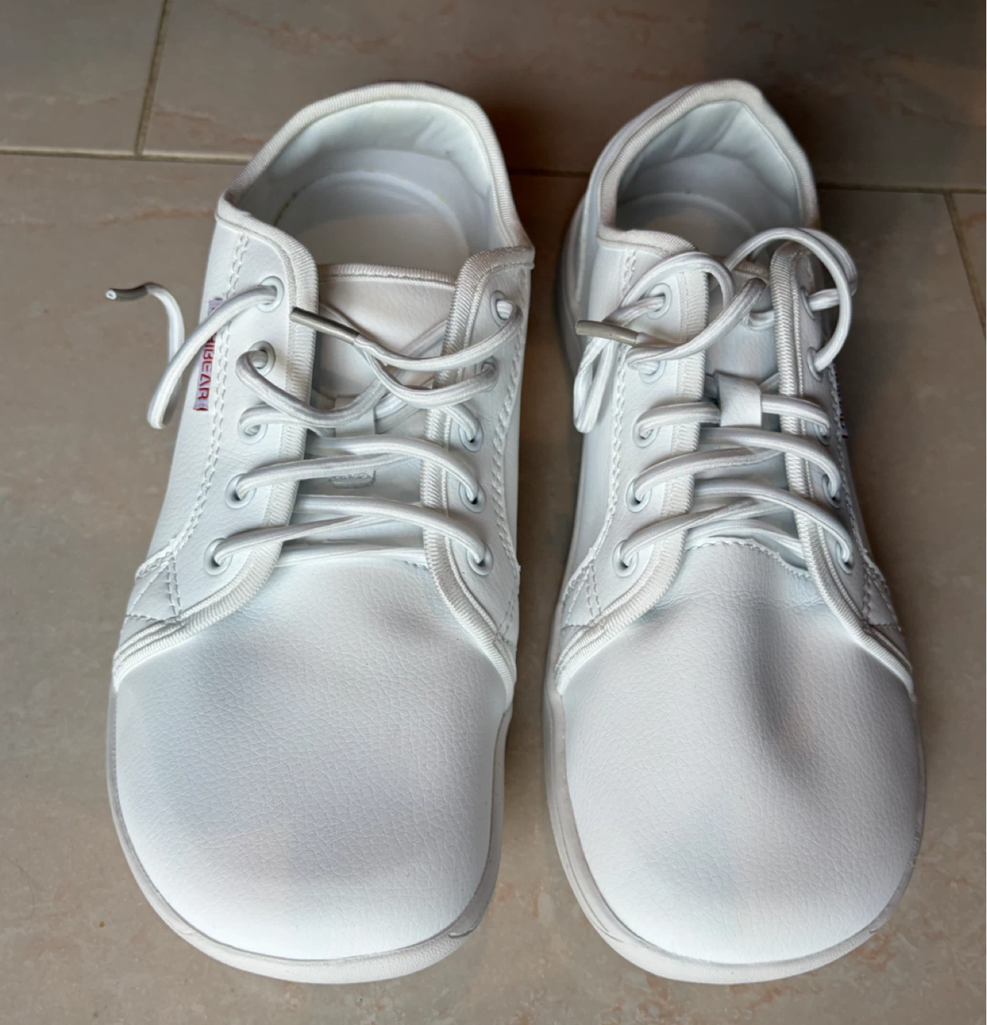 New HOBIBEAR US 7/EUR 39 White Barefoot Wide Toe Sneakers - photo 5