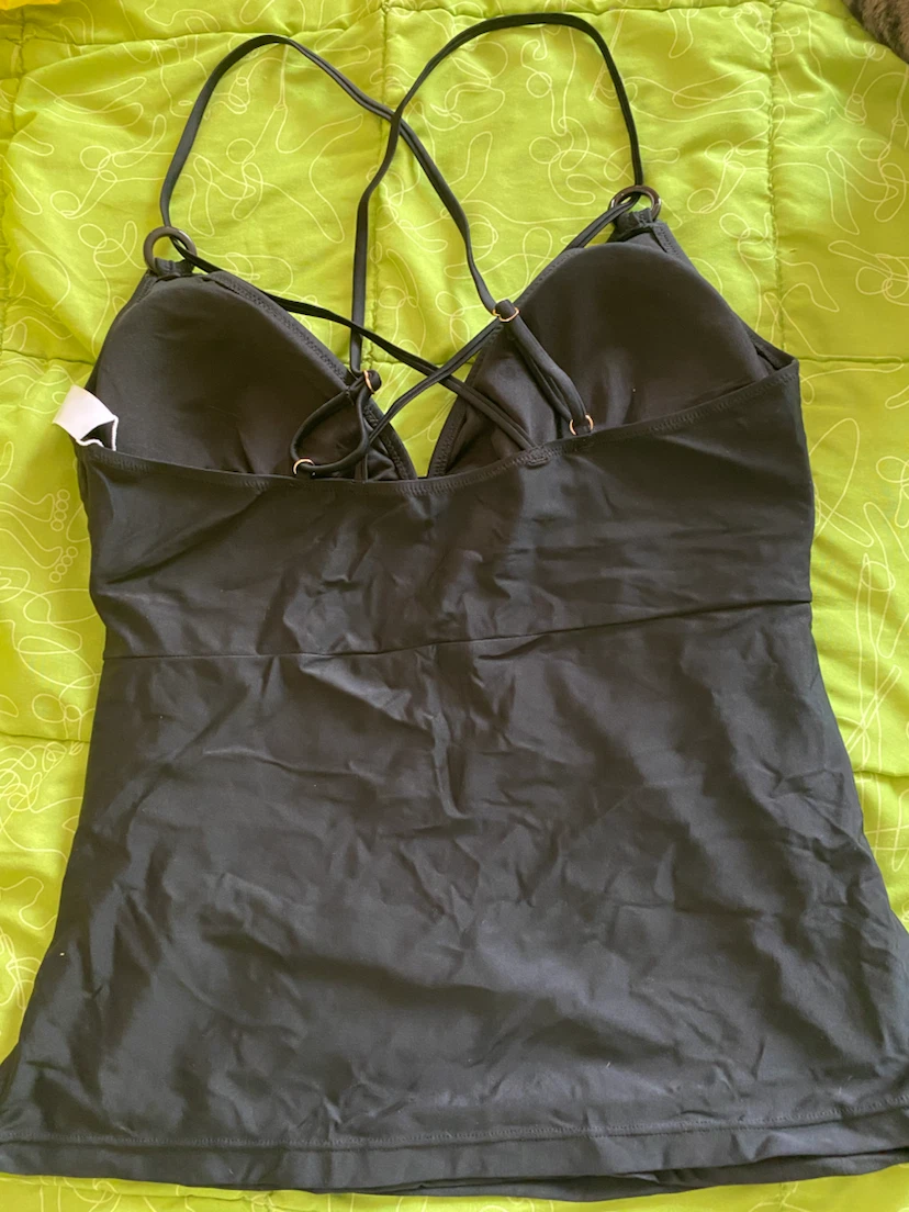 Black Tankini Top XL - photo 2
