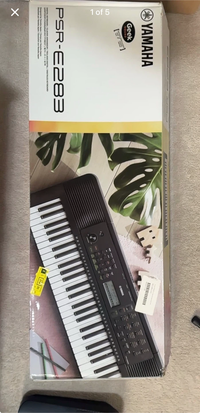 Yamaha PSR-E283 Portable Keyboard