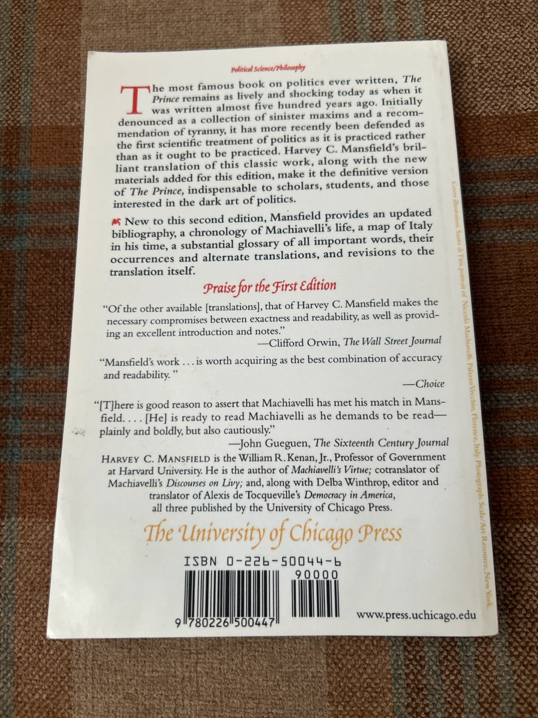 The Prince by Niccolo Machiavelli - Second Edition - photo 2