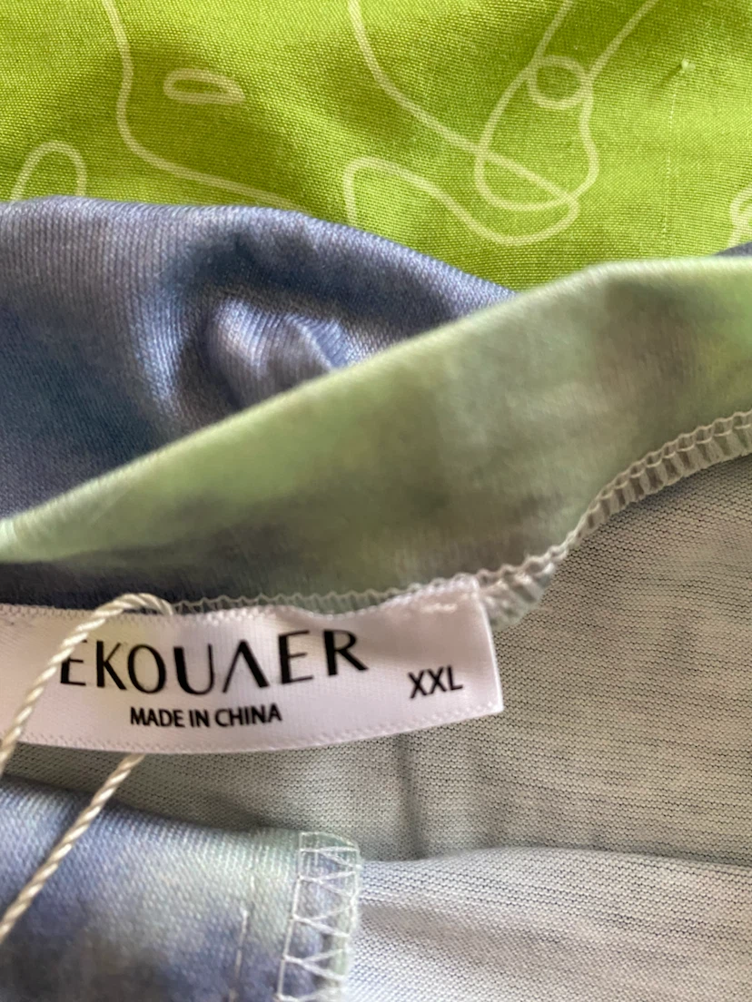 EKOUAER Tie-Dye T-Shirt - Size XXL - photo 3