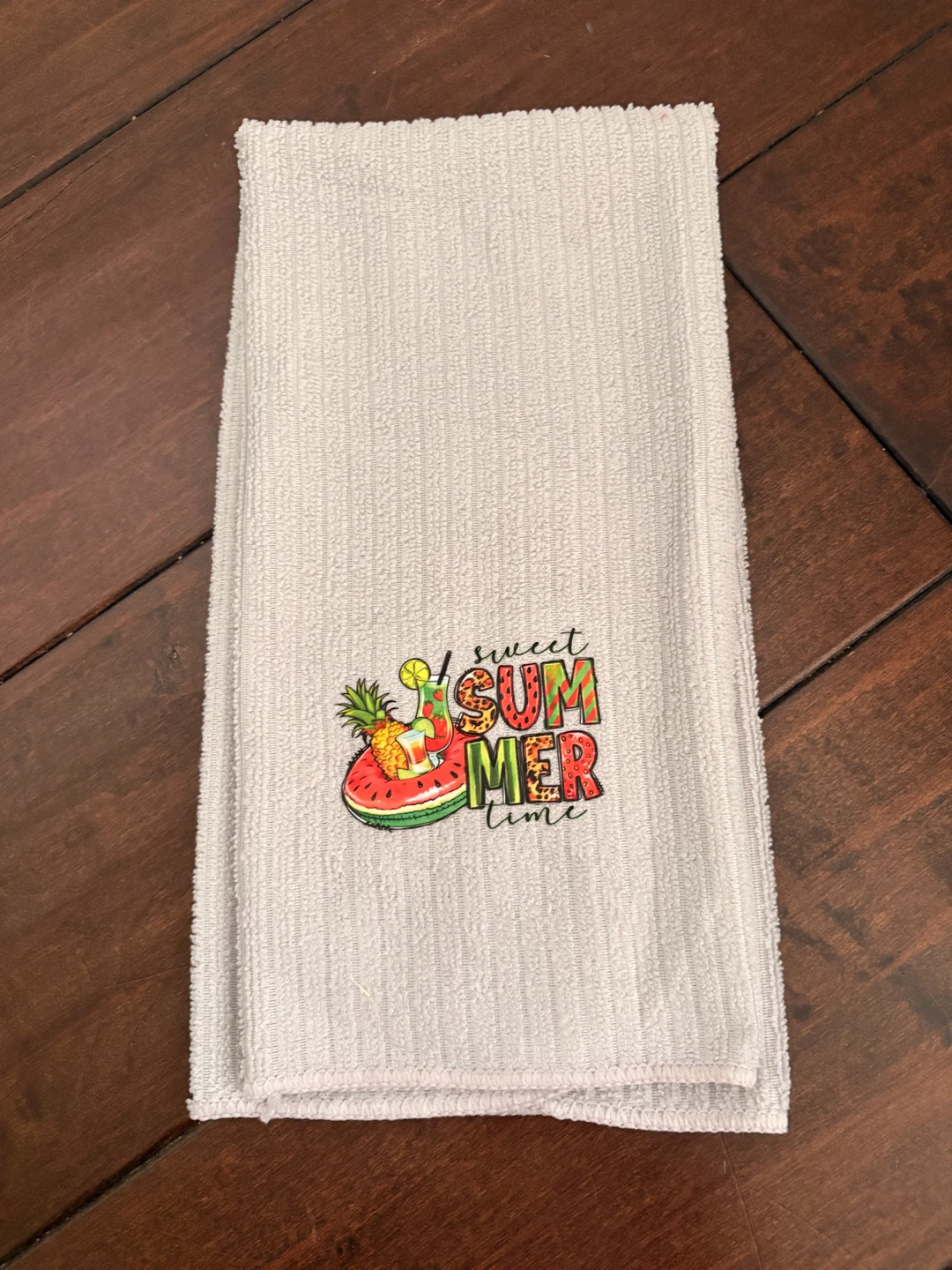 6 Decorative Kitchen/Bathroom Towels with designs - photo 5