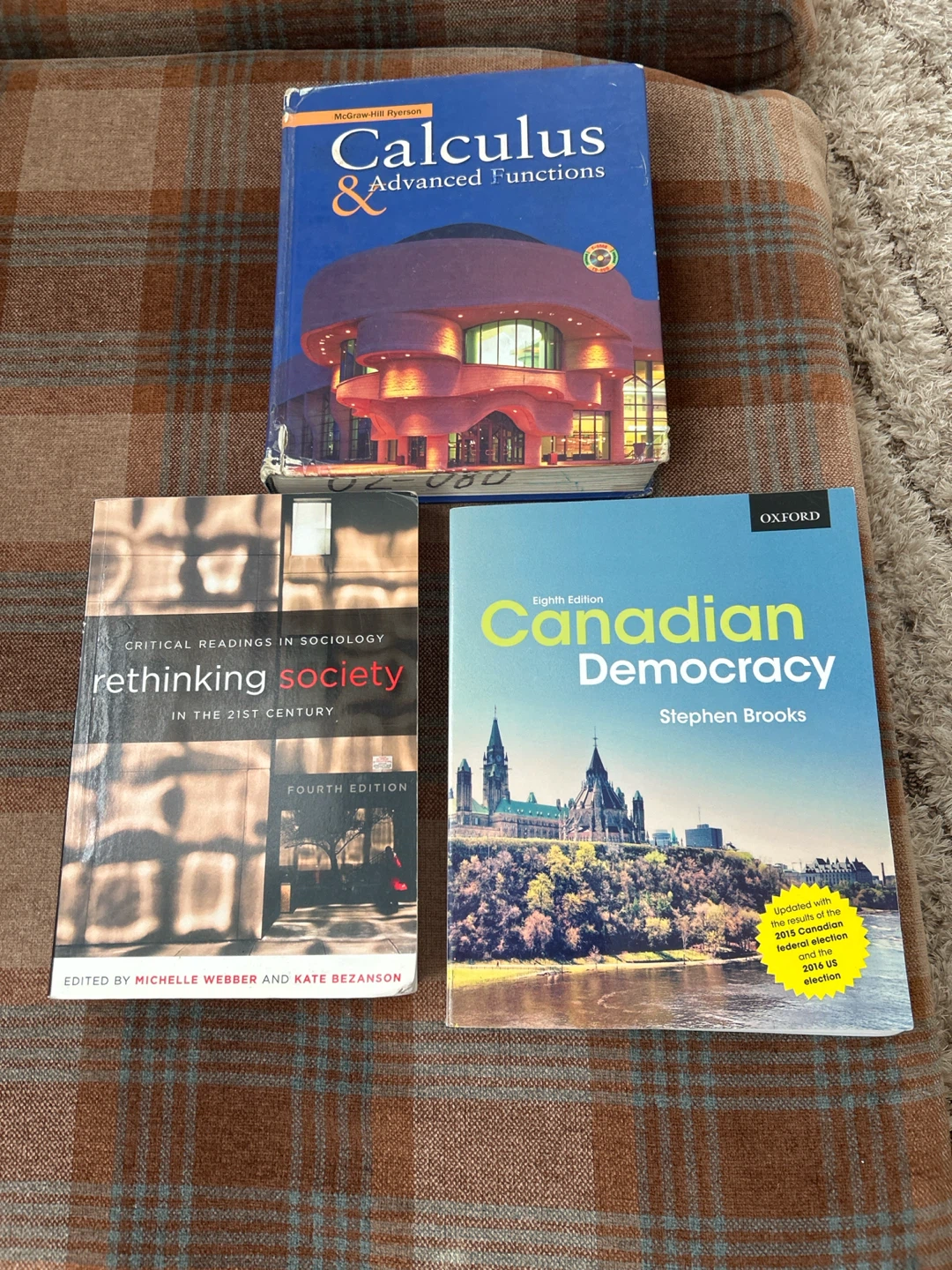 Calculus & Advanced Functions,, Canadian Democracy Textbooks