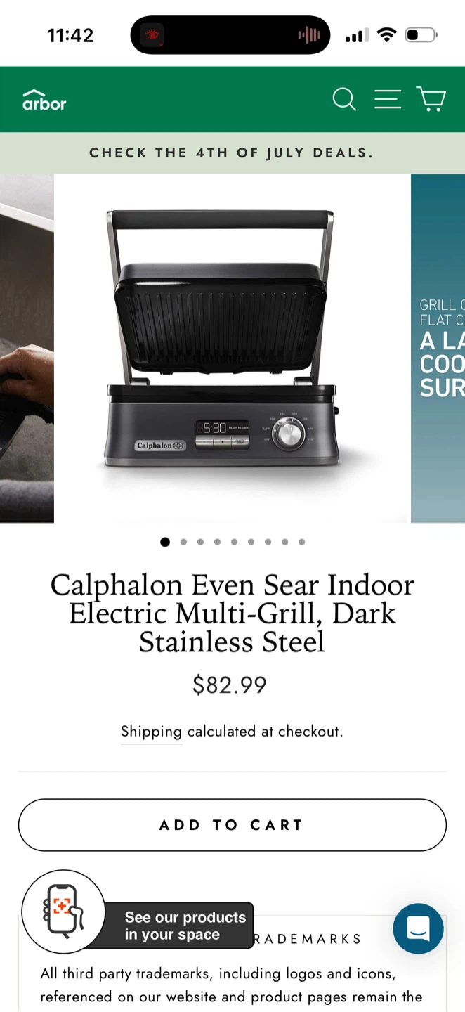 Calphalon Precision Control Multi-Grill - photo 5