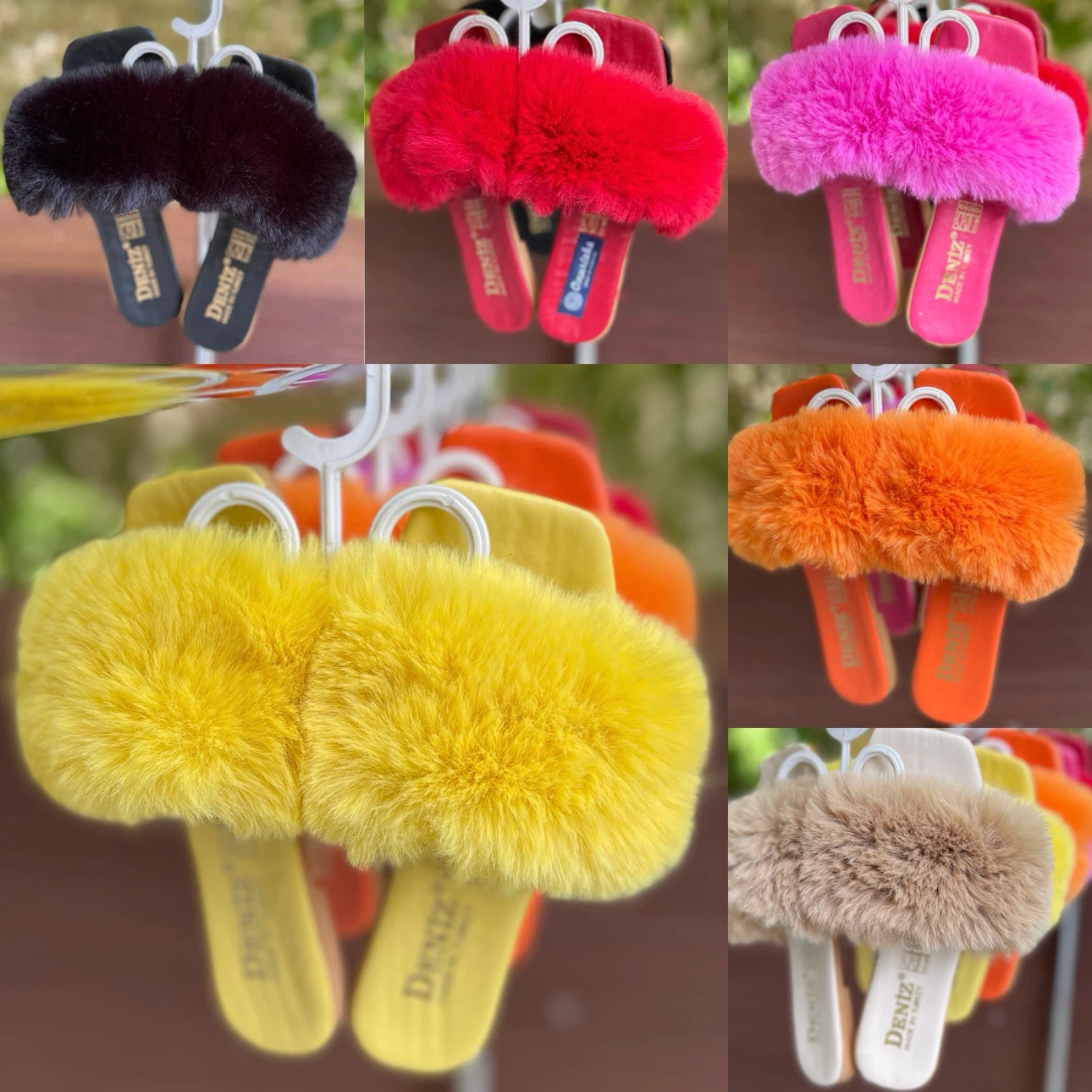 Last pairs Amazing Price Fluffy Slides