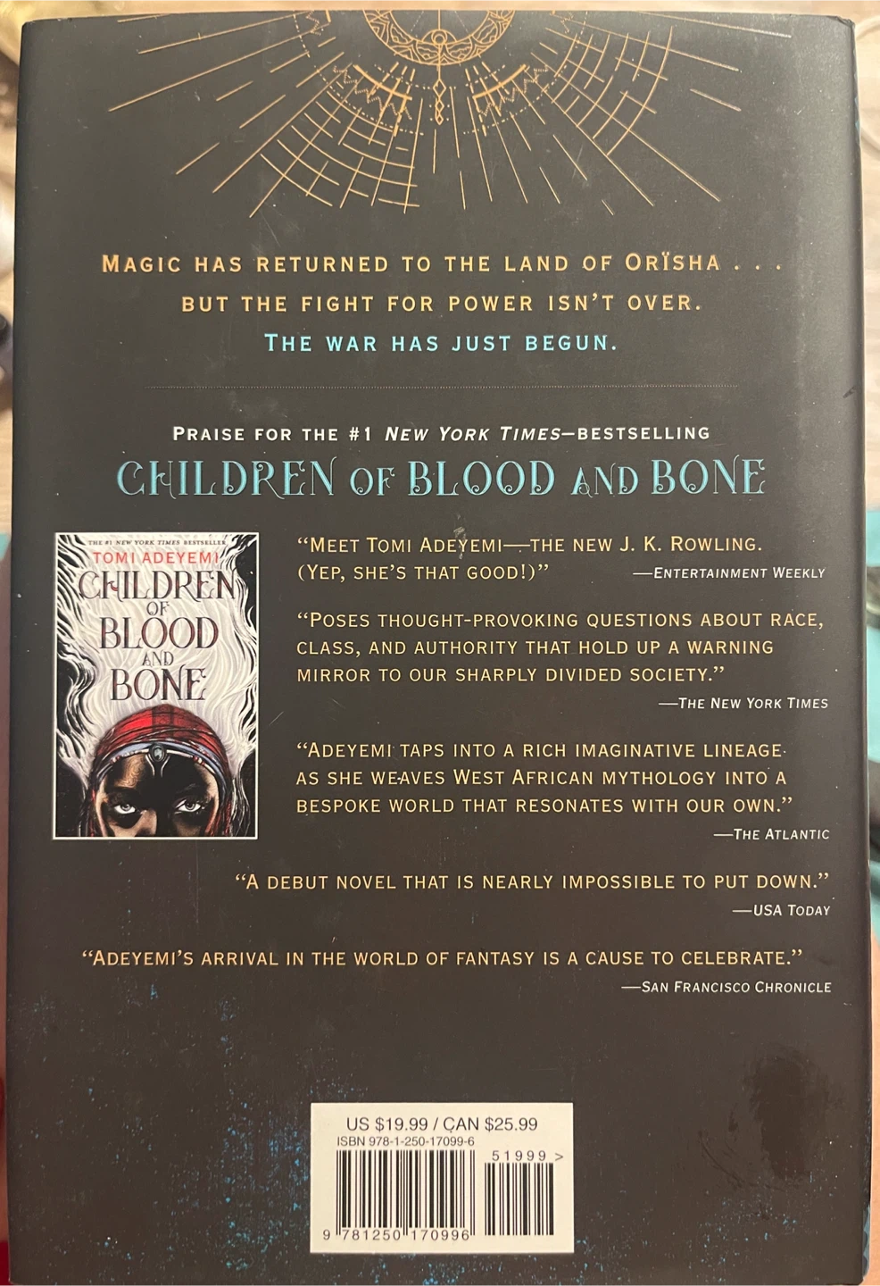 Children of Blood & Bone + Children of Virtue & Vengeance Books - photo 3