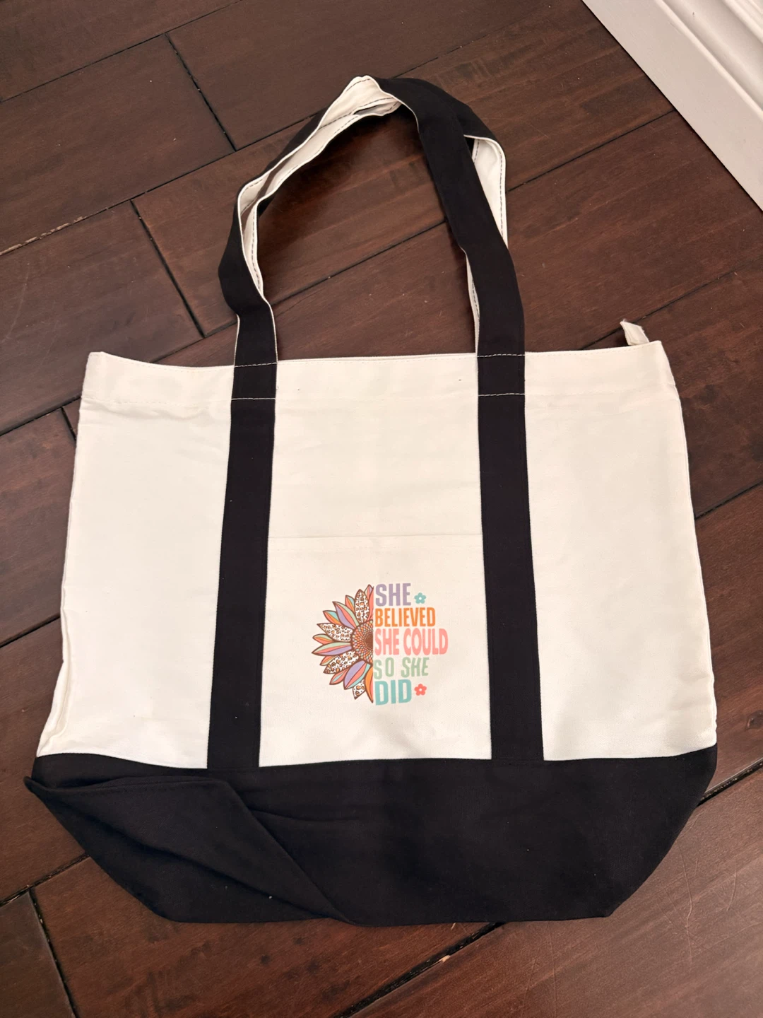 Tote Bags - White/Black & Yellow/Black/grey