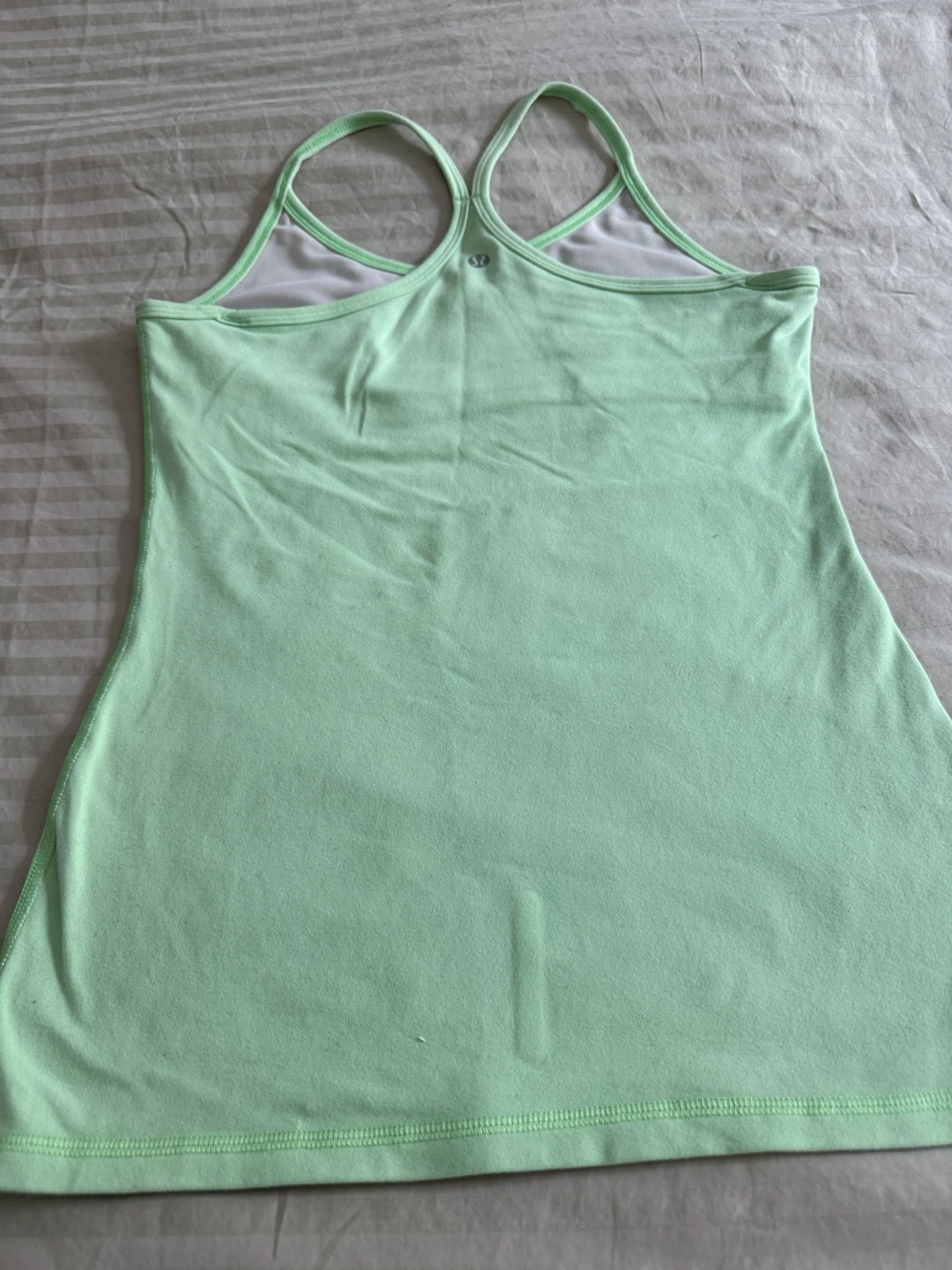 Lululemon Light Green Tank Top