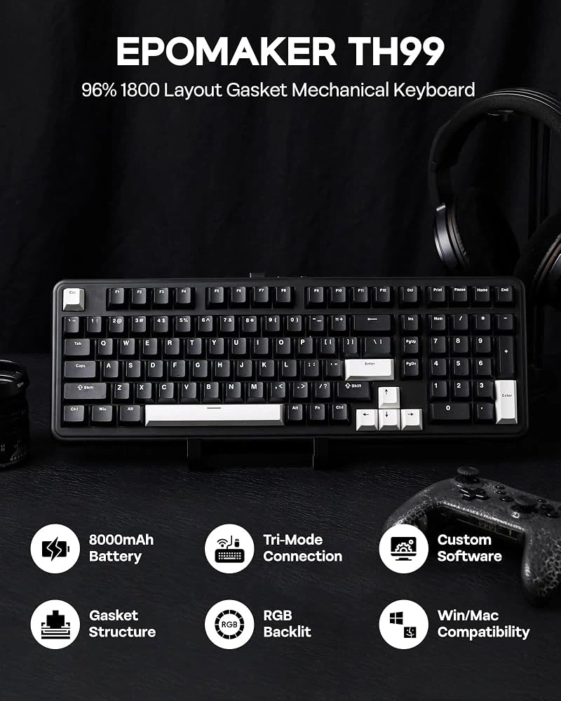 EPOMAKER TH99 Tri-Mode Wireless Mechanical Keyboard - photo 2