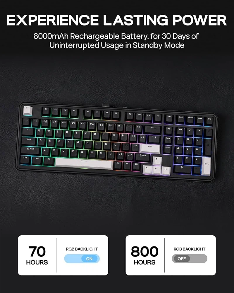 EPOMAKER TH99 Tri-Mode Wireless Mechanical Keyboard - photo 4