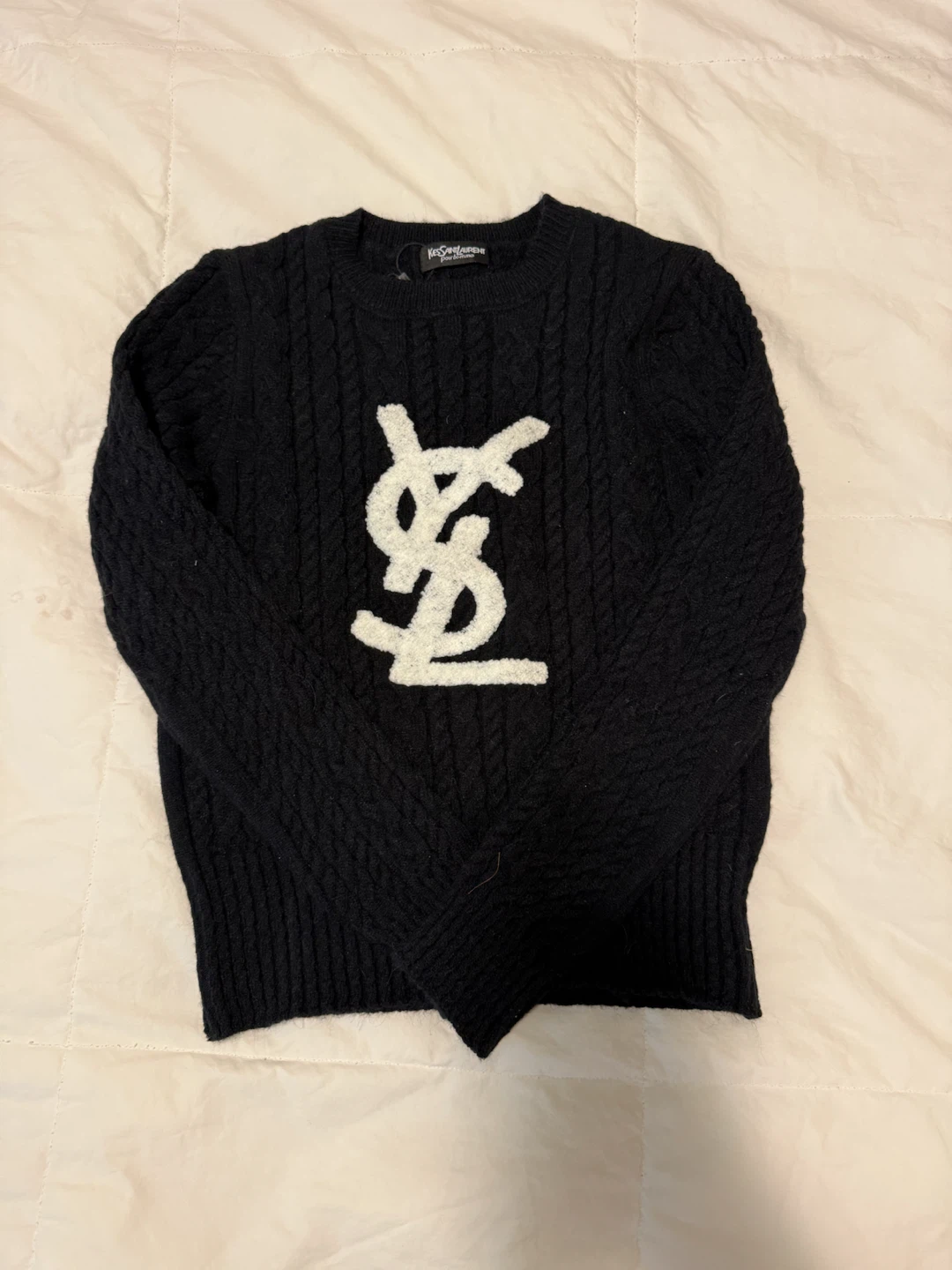 Yves Saint Laurent Black Sweater