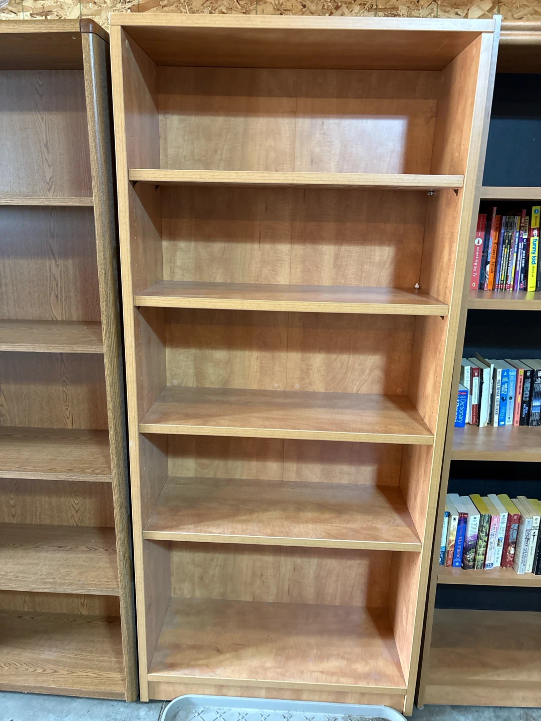 Light Wood Bookshelf