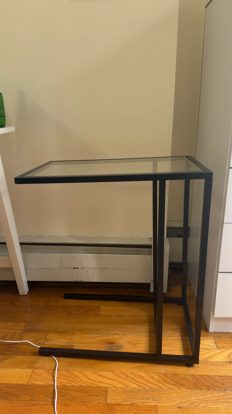 2 Glass Tables