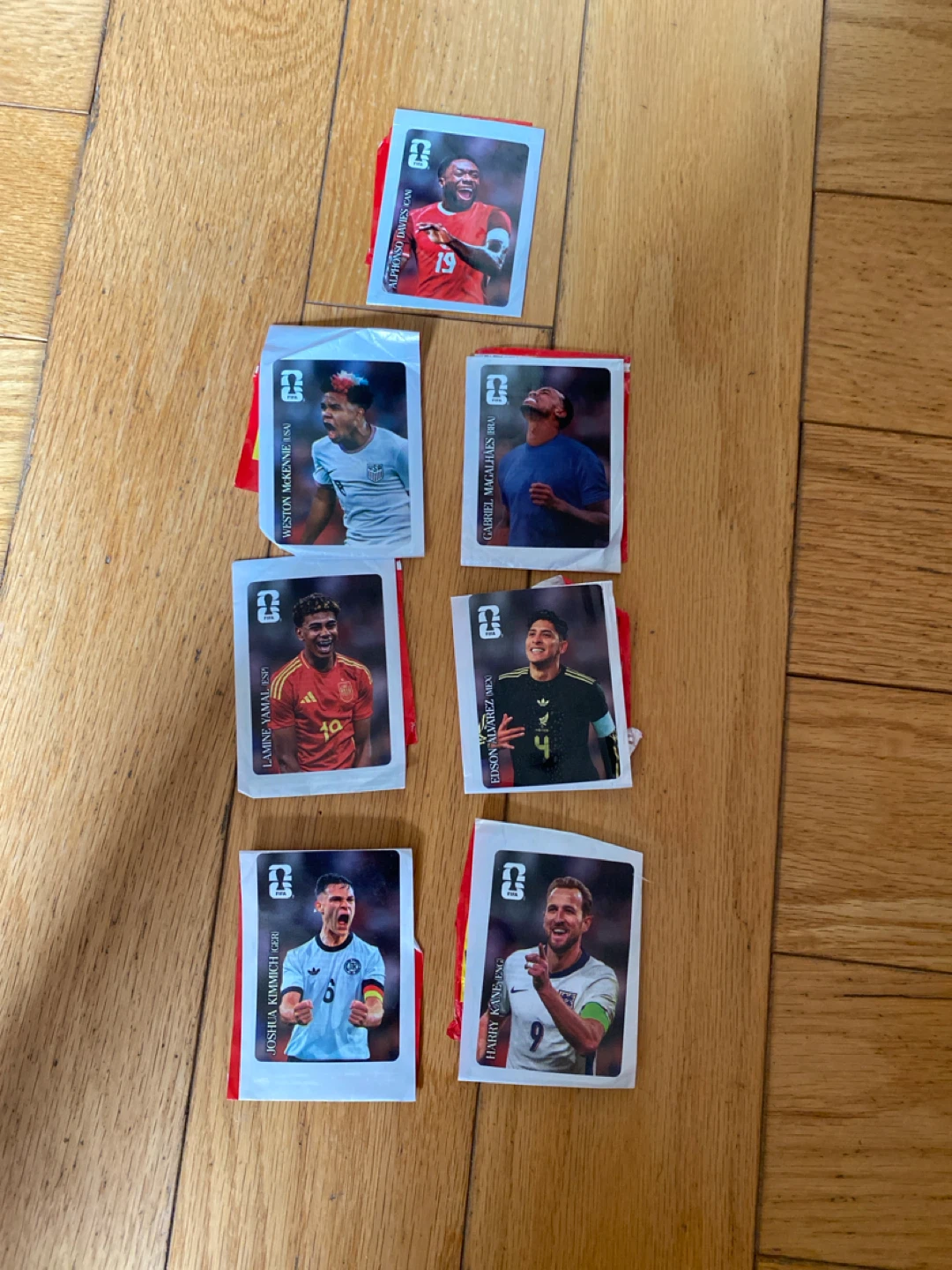 FIFA World Cup Player Stickers