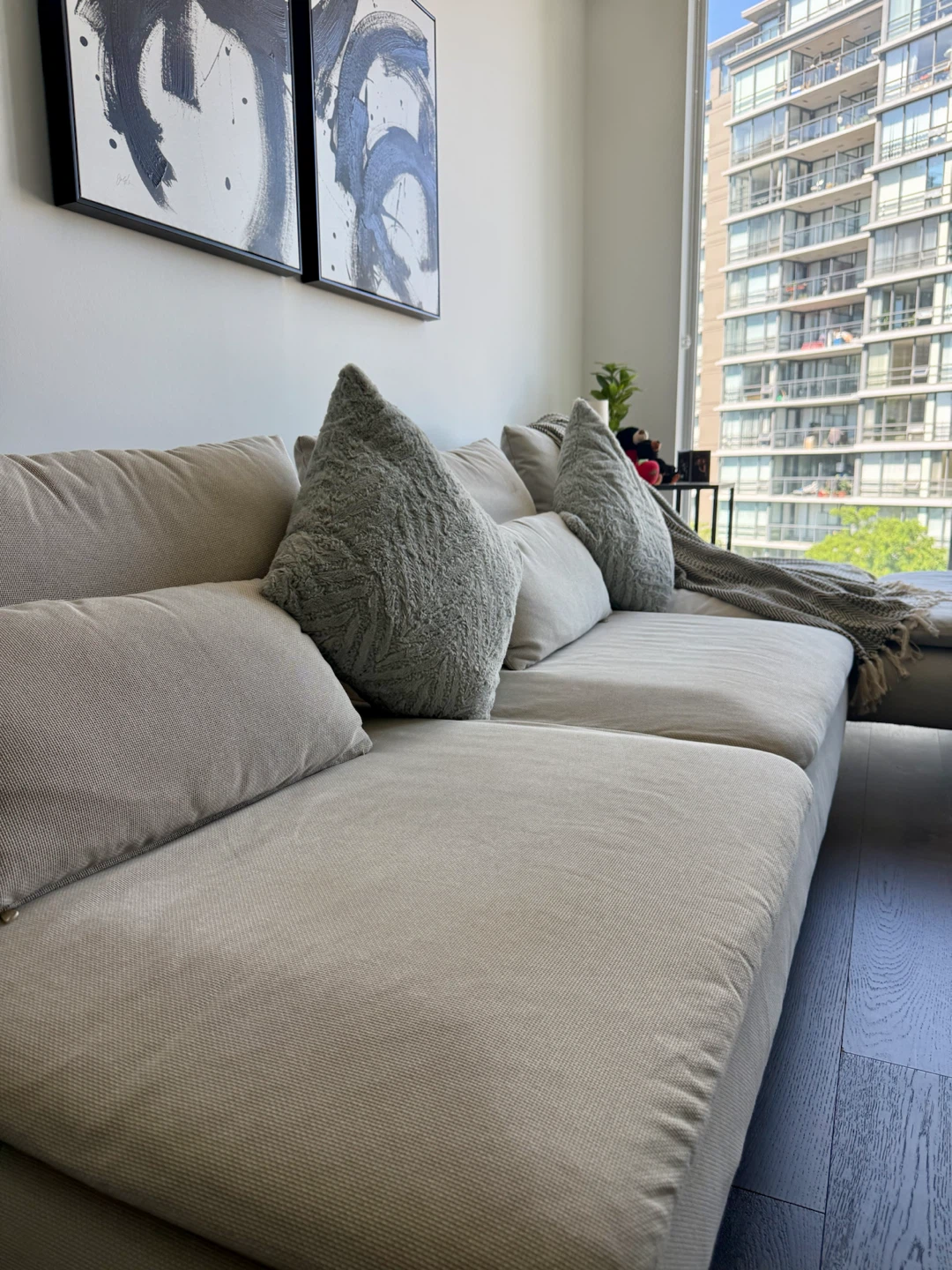 SÖDERHAMN - Ikea Sofa/sectional with chaise - photo 3