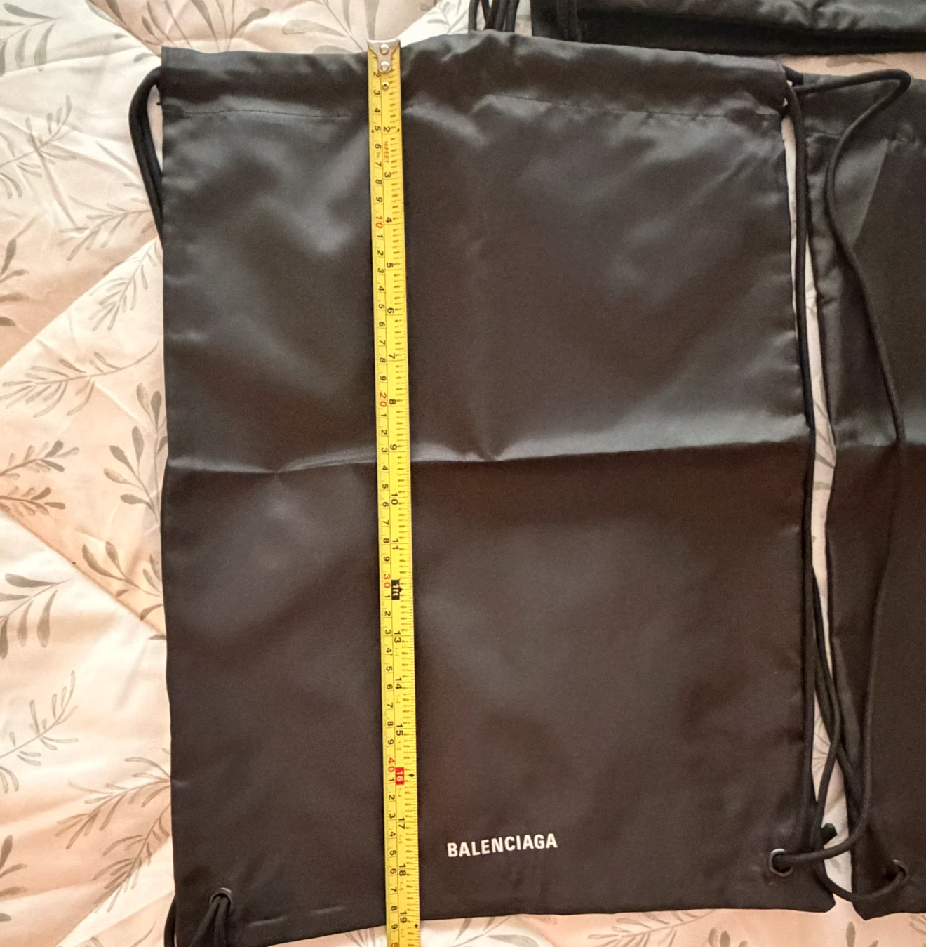 Balenciaga Black Drawstring Bag - photo 2