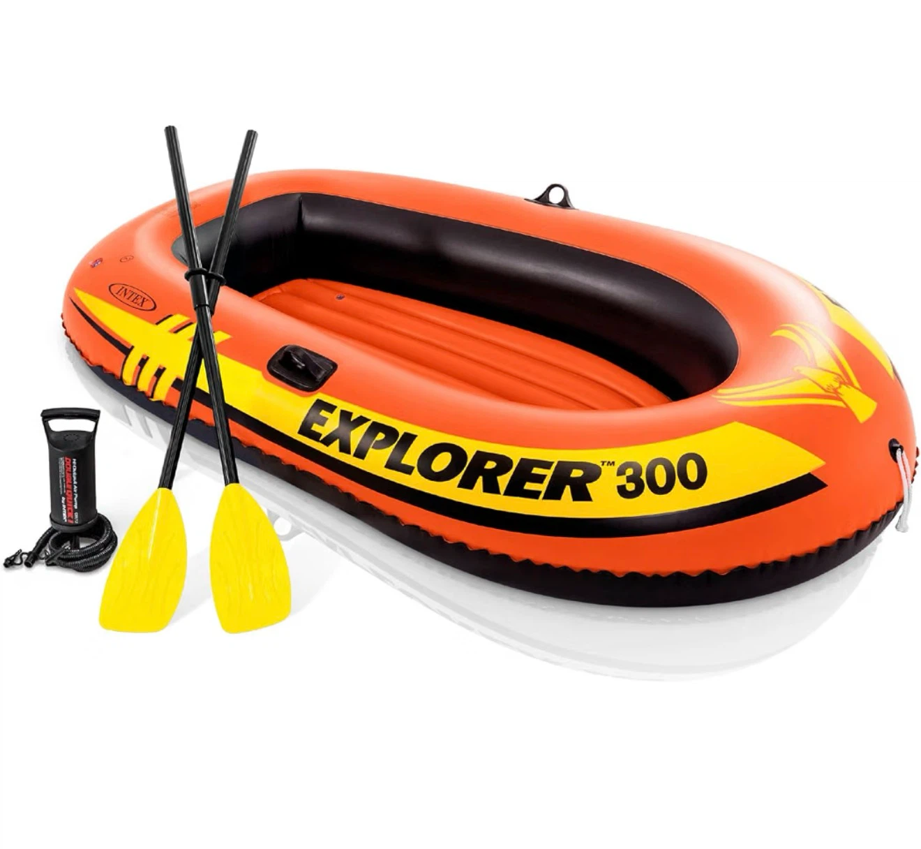 Intex Explorer 300 Inflatable Boat Set