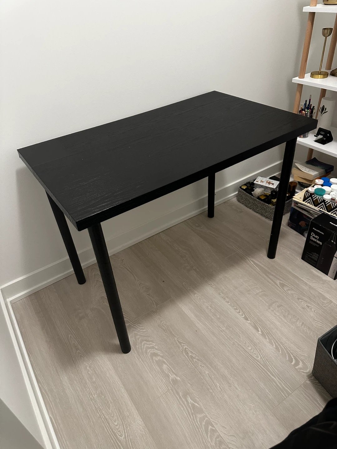 Black Wooden Desk