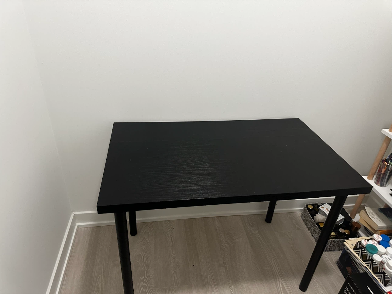 Black Wooden Desk - photo 2