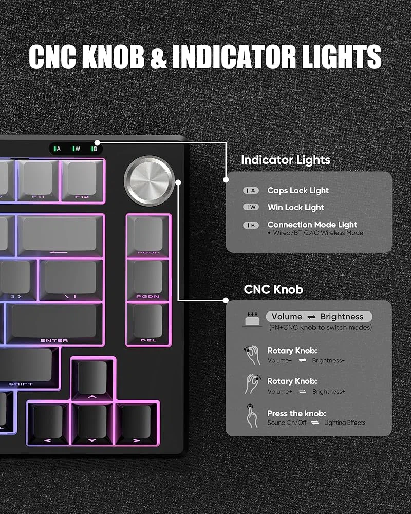 K75 Wireless Keyboard and Mouse Combo - photo 4