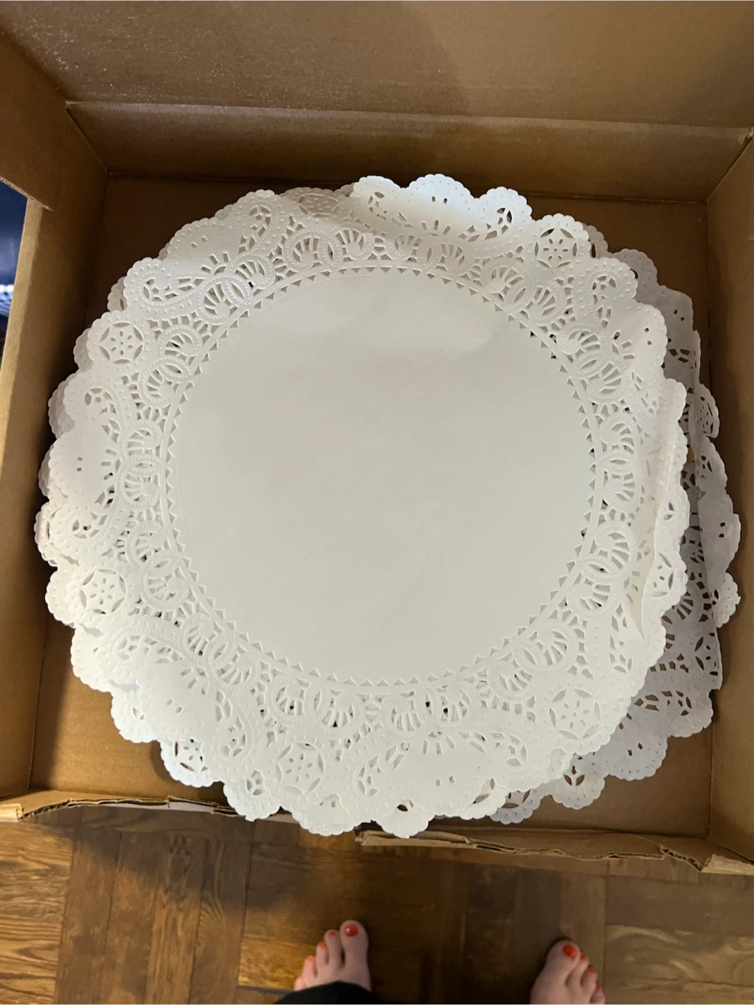 White Paper Doilies 12”