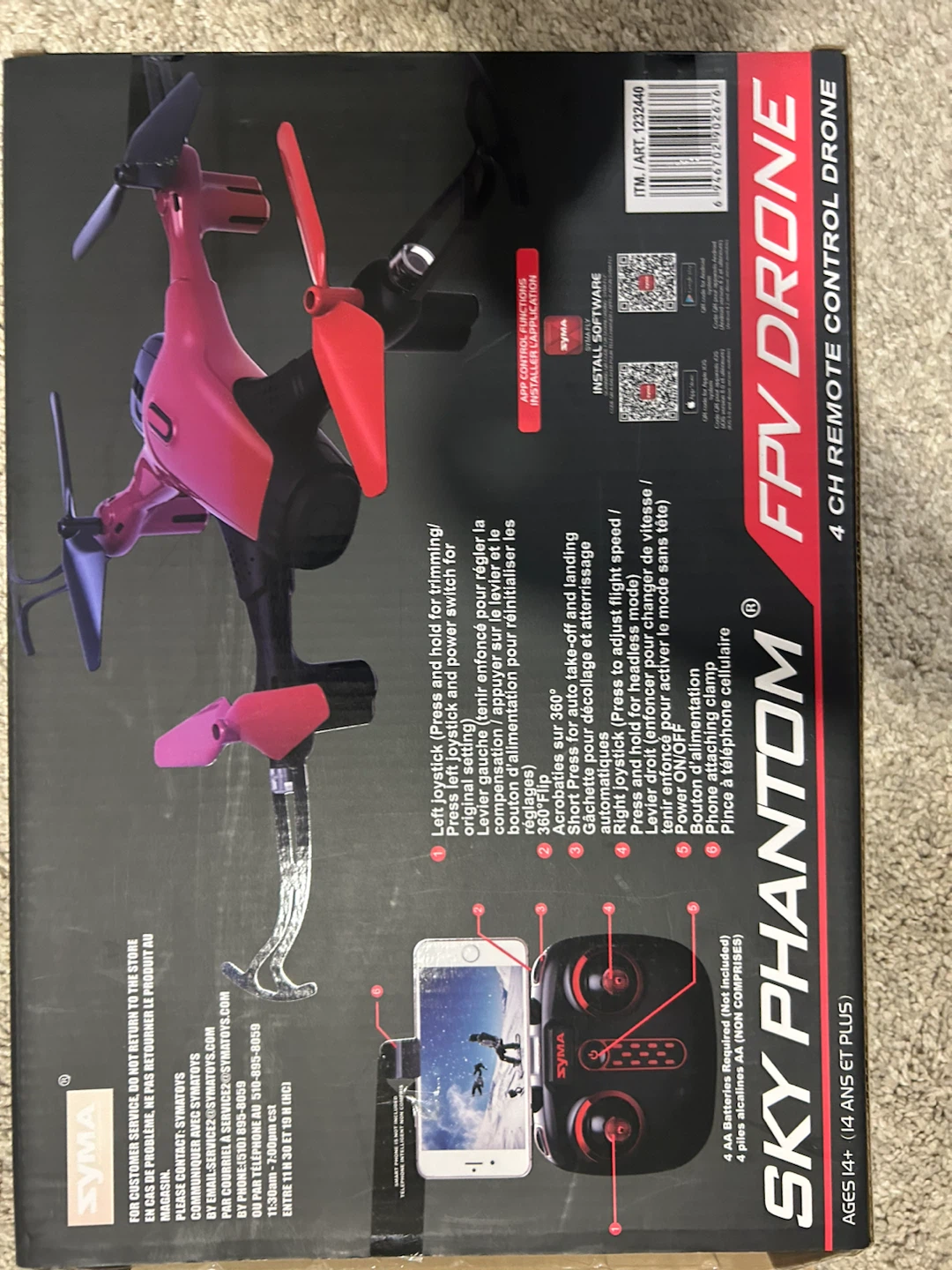 SYMA Sky Phantom FPV Drone - photo 2