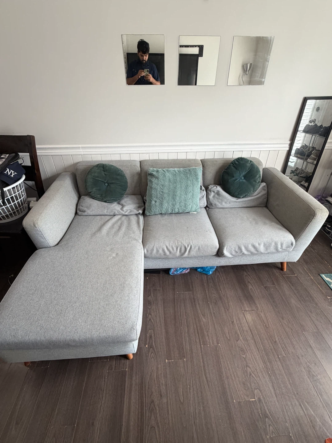 Super Comfy L-Shaped Couch