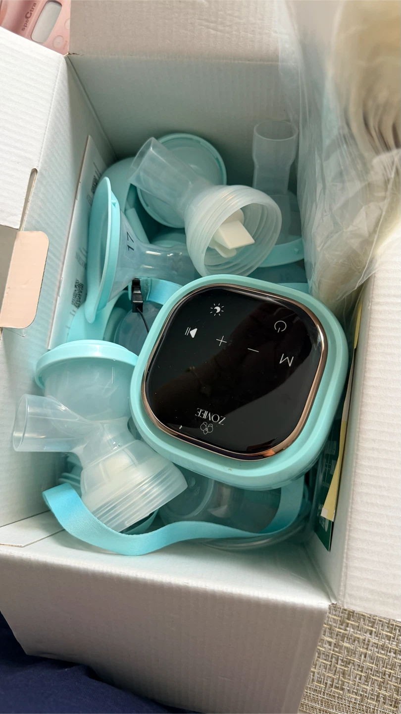 Zomee Double Electric Breast Pump with Accessories - photo 2