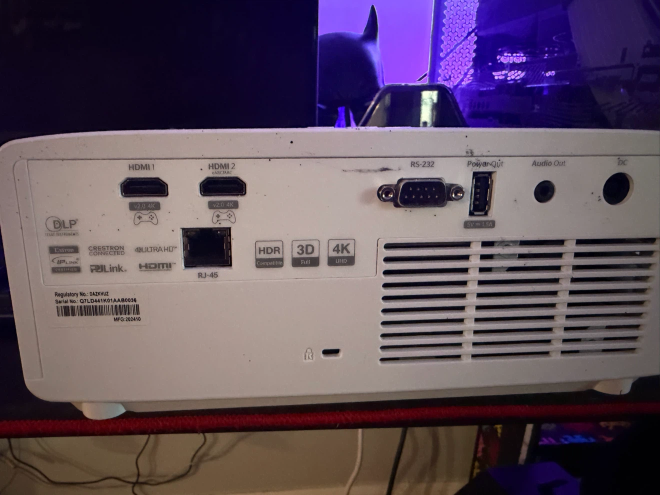 Optoma 4K UHD Projector - photo 2