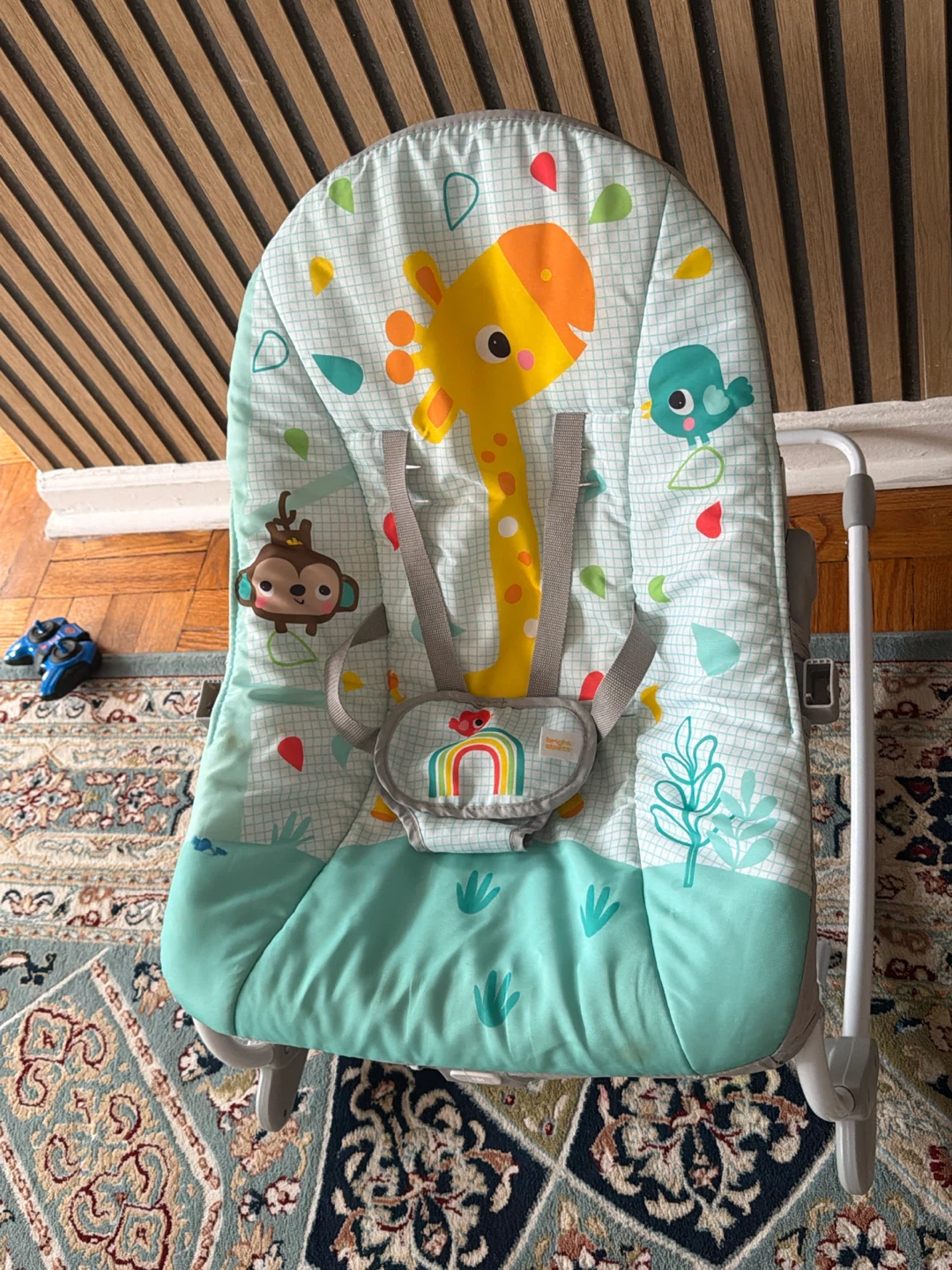 Bright Starts Giraffe Baby Bouncer Seat