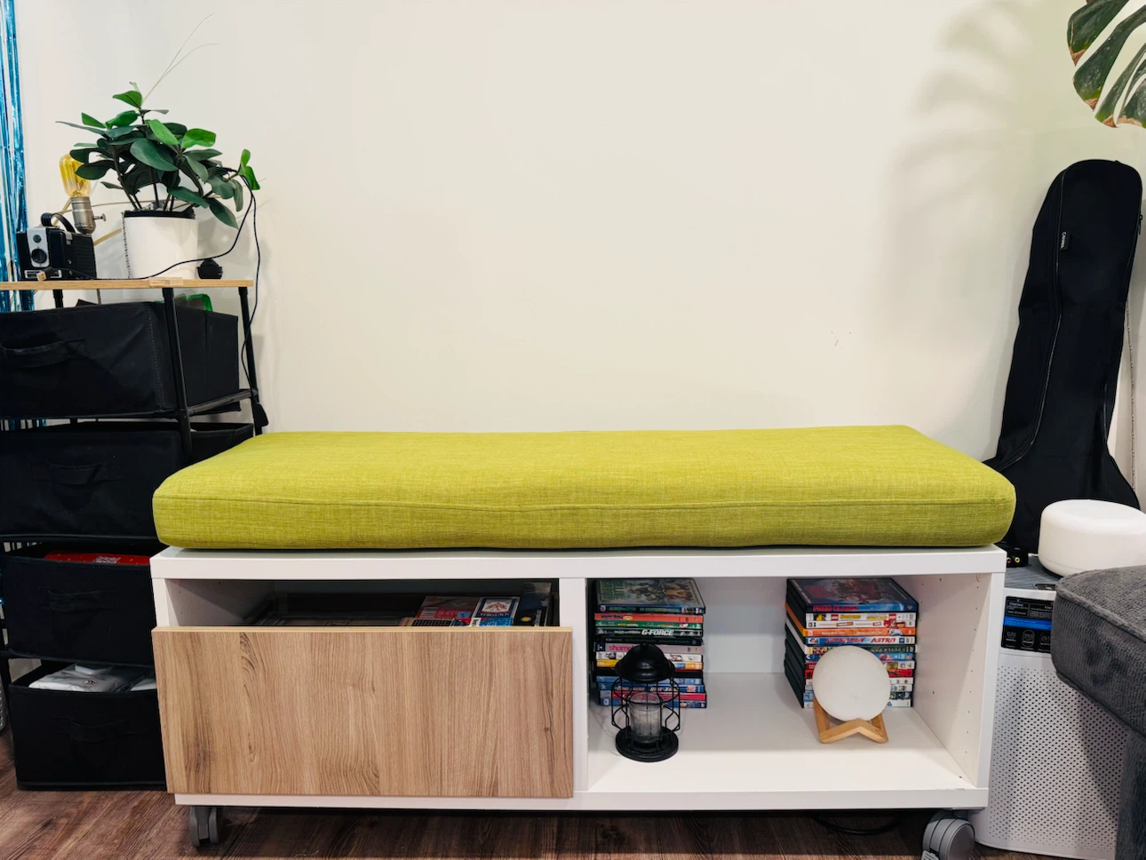 Custom IKEA BESTÅ Entryway Bench / Shoe Storage with Cushion - photo 3