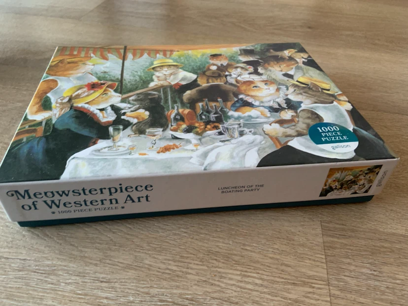 1000 Cat Puzzle Meowsterpiece of Western Art - photo 2