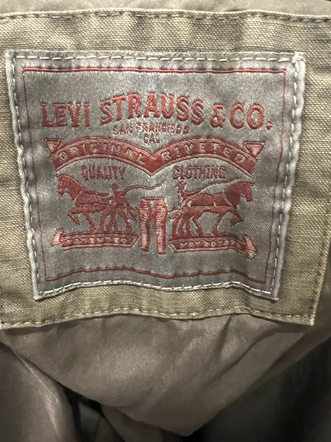 Levi Strauss & Co. Jacket - Green - XXL - photo 2