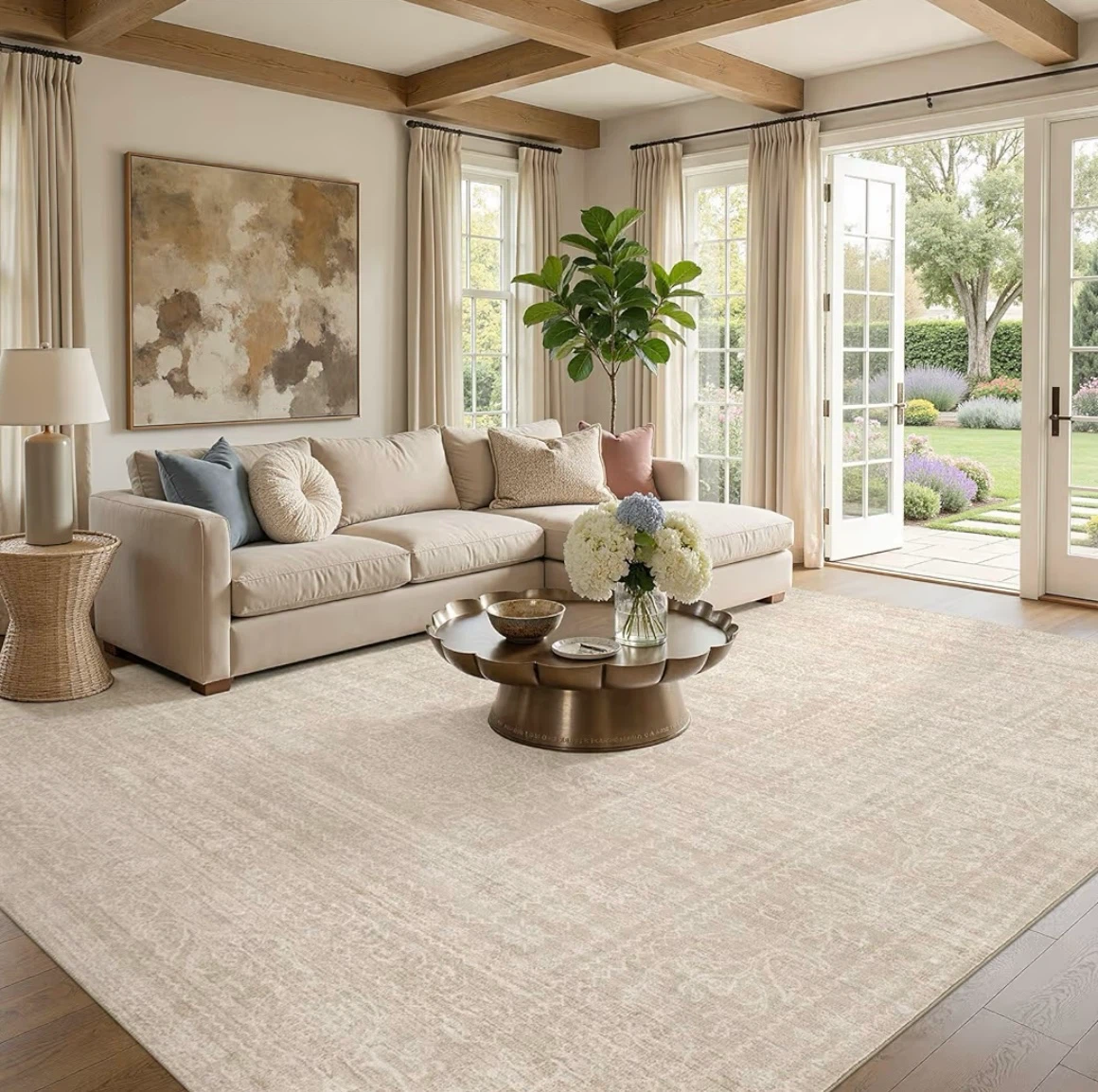 Classic Beige Area Rug 10' x 12' - photo 3