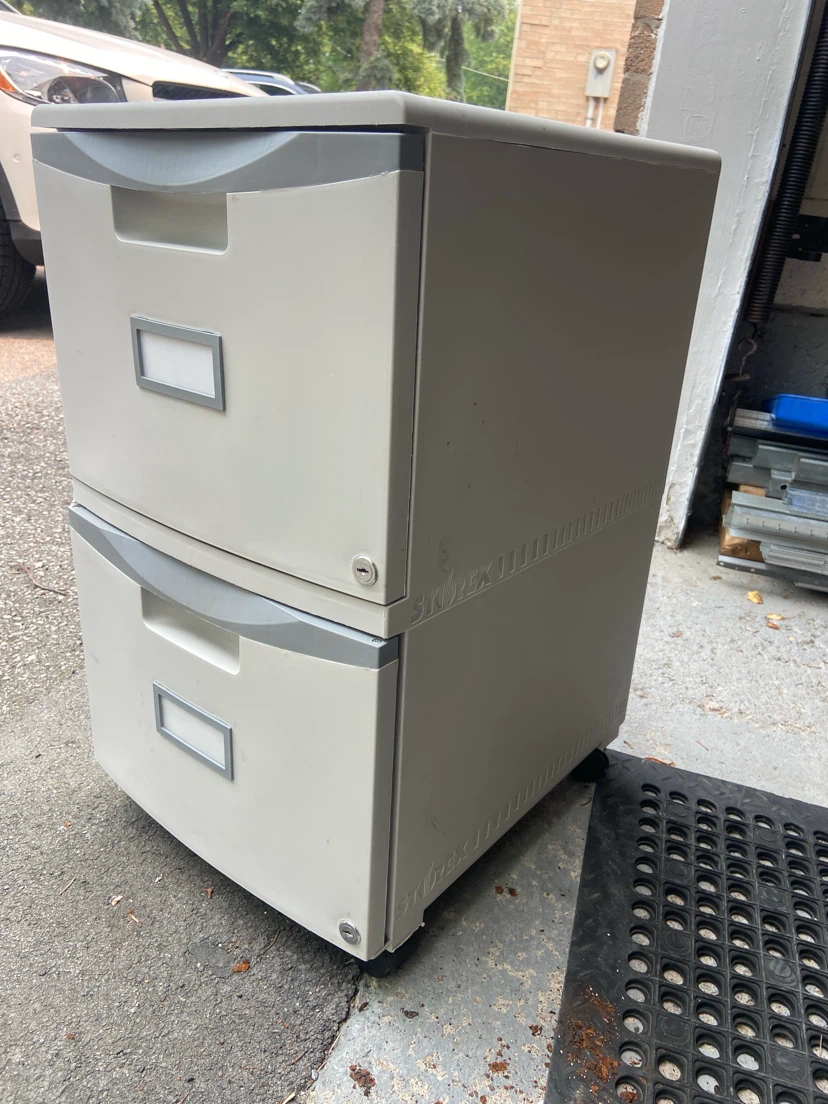 Skretex 2-Drawer Filing Cabinet - photo 2