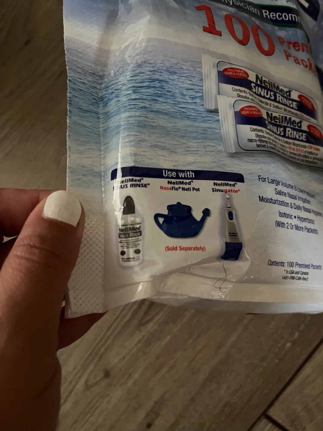 NeilMed Sinus Rinse 100 Premixed Packets - photo 2