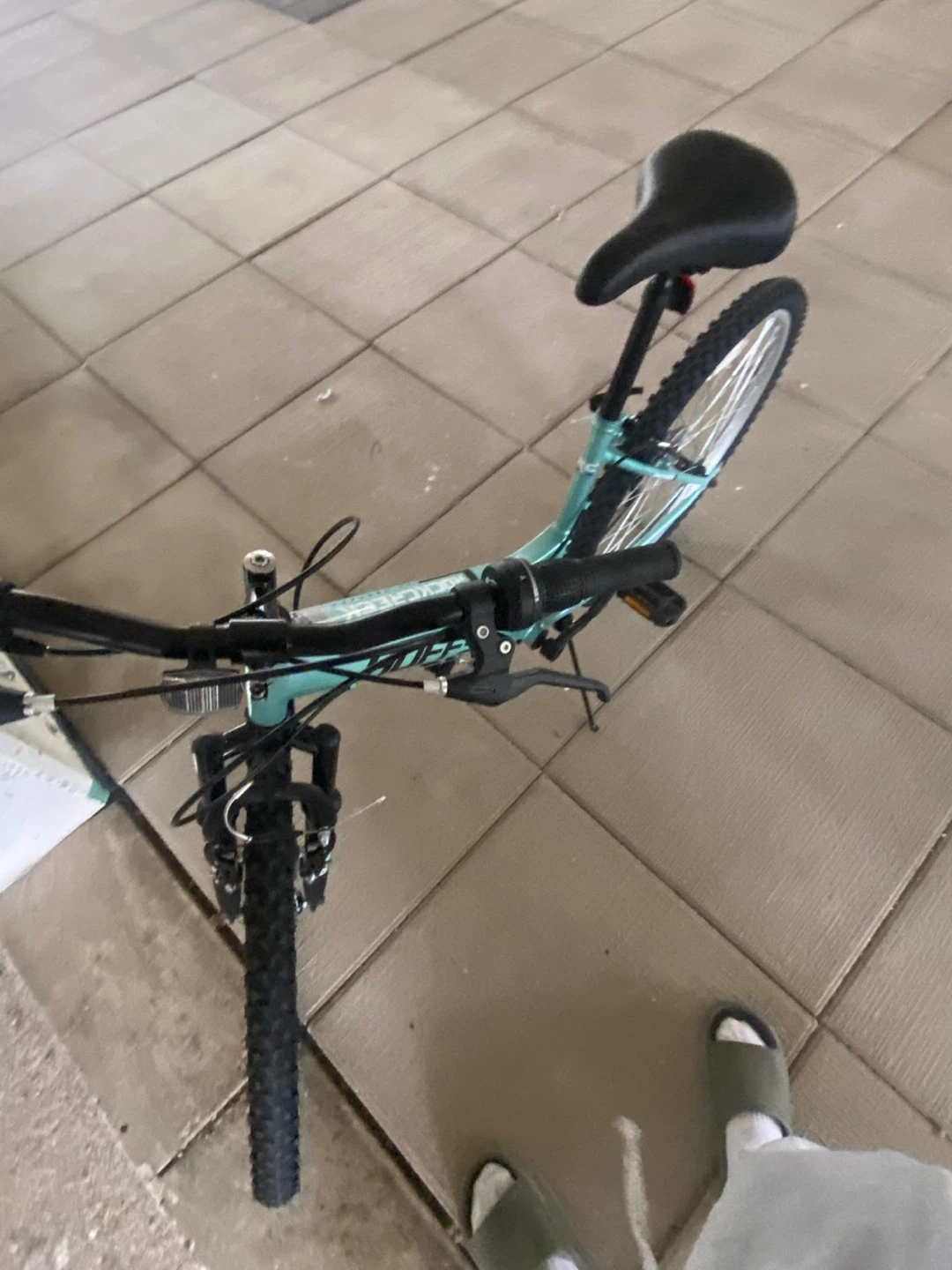 Huffy Teal Mountain Bike - photo 3