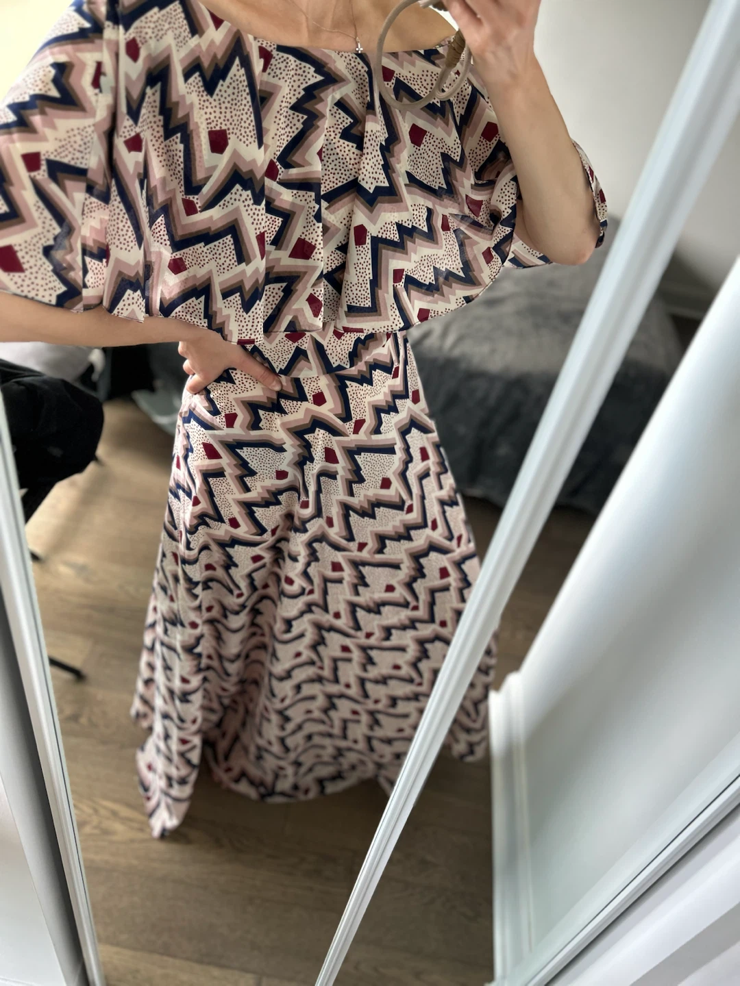 Off-the-shoulder Maxi Dress