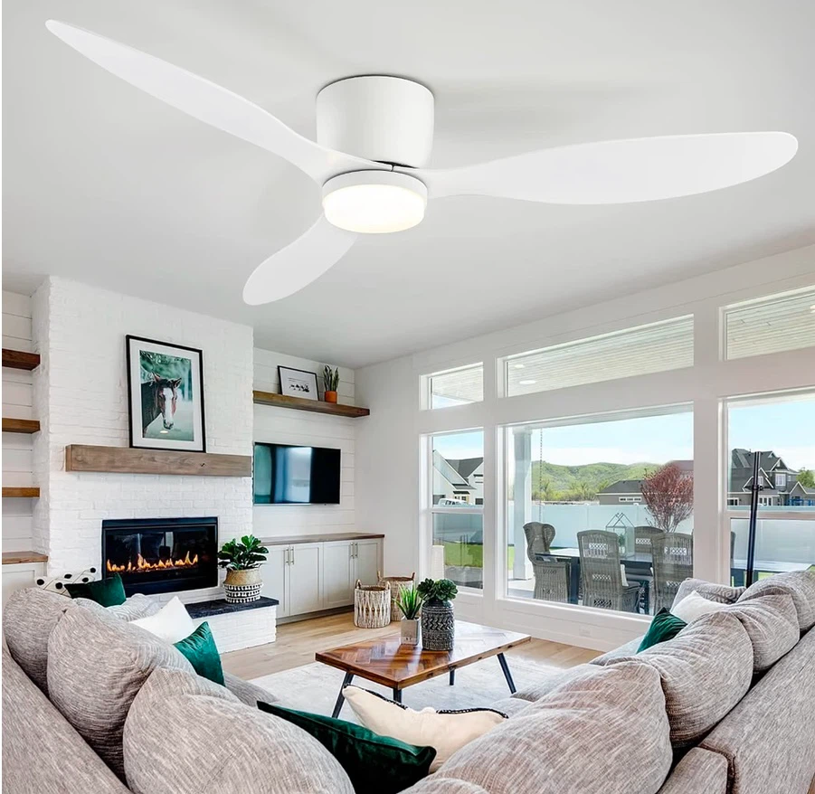 52" Ceiling Fan with LED Light - photo 5