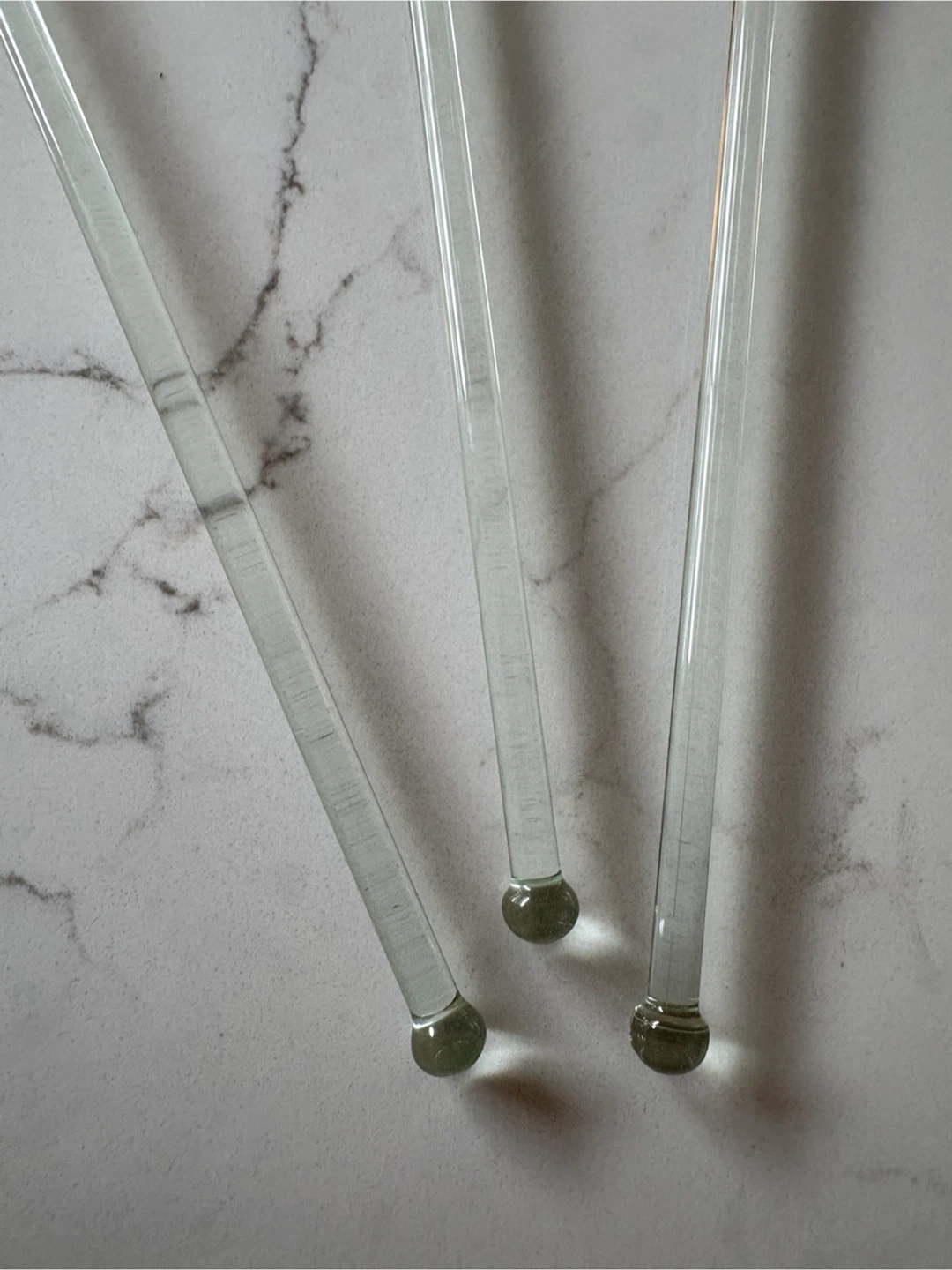 Vintage Glass Flamingo Stir Sticks - photo 4