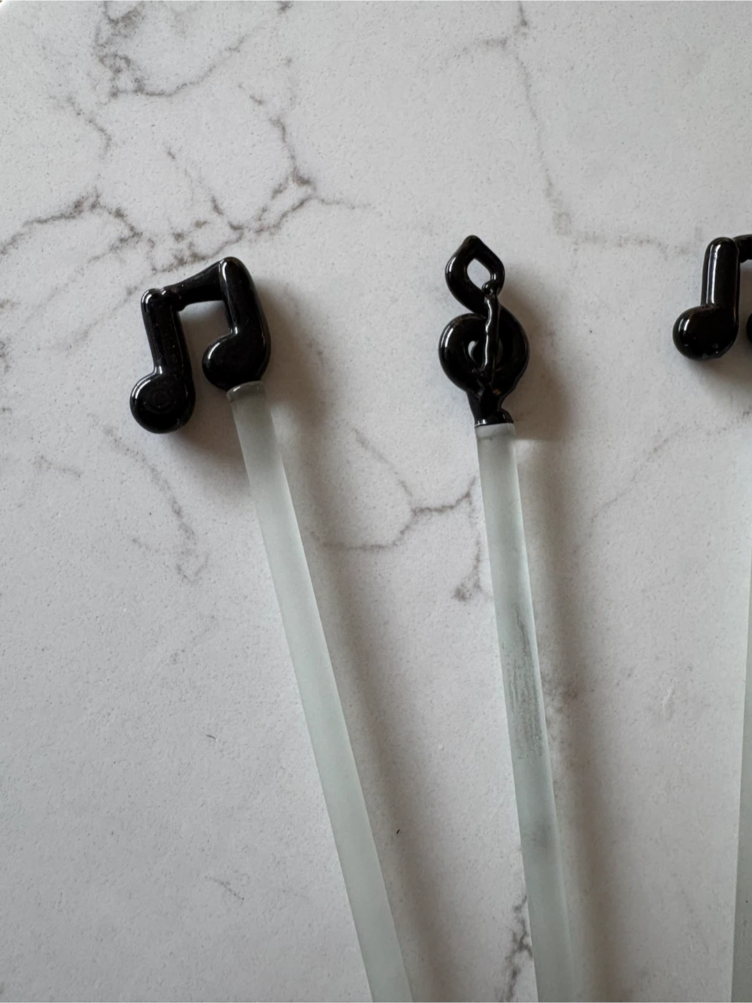 Set of 5 Vintage Music Themed Stirrers - photo 2