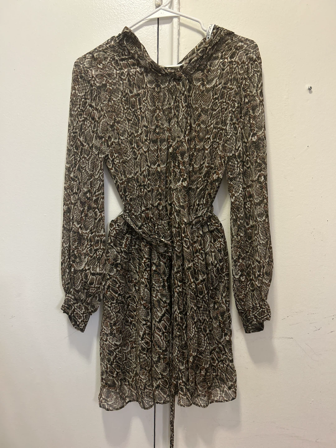 Zara Snake Print Dress