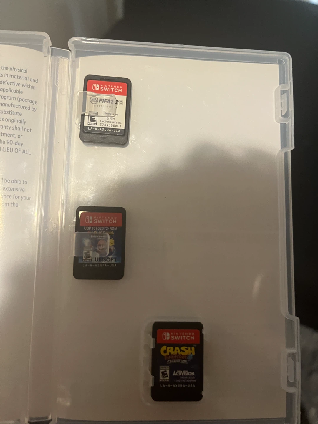 Nintendo Switch Console with Games and Accessories