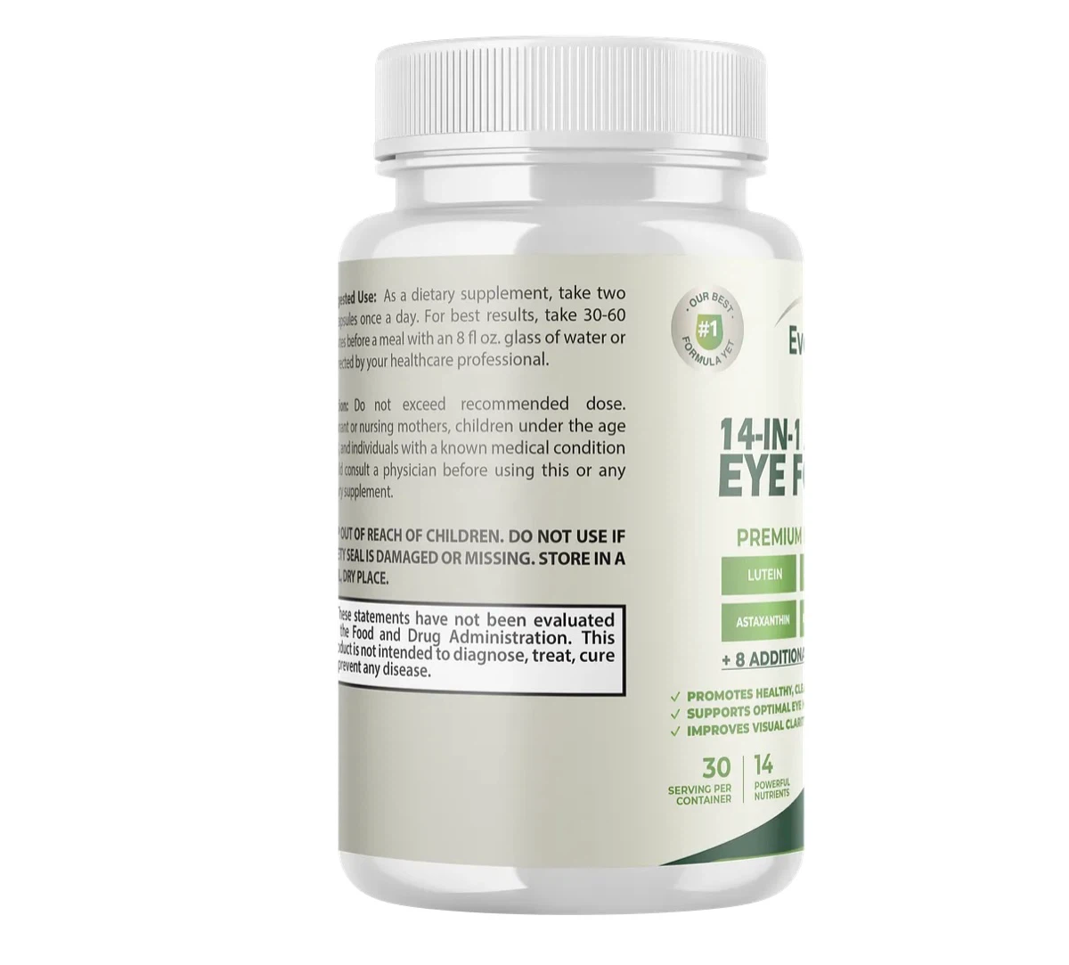 EverVision 14-in-1 Advanced Eye Formula Supplement - photo 3
