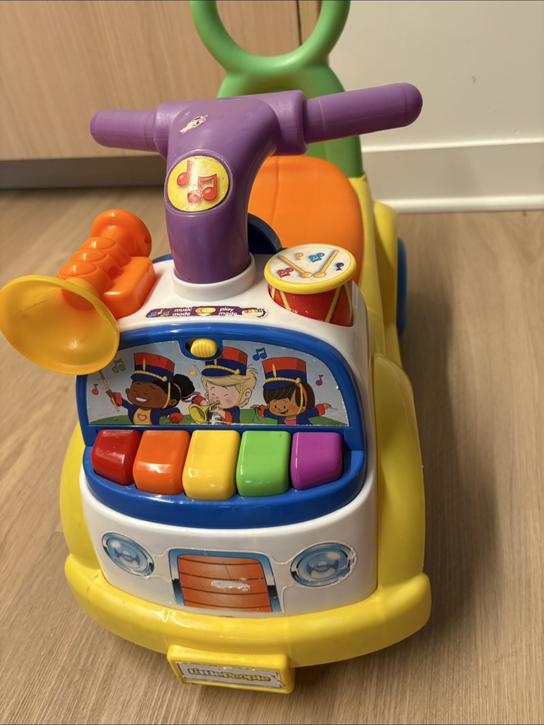 Little People Ride-On Toy with Music & Horn