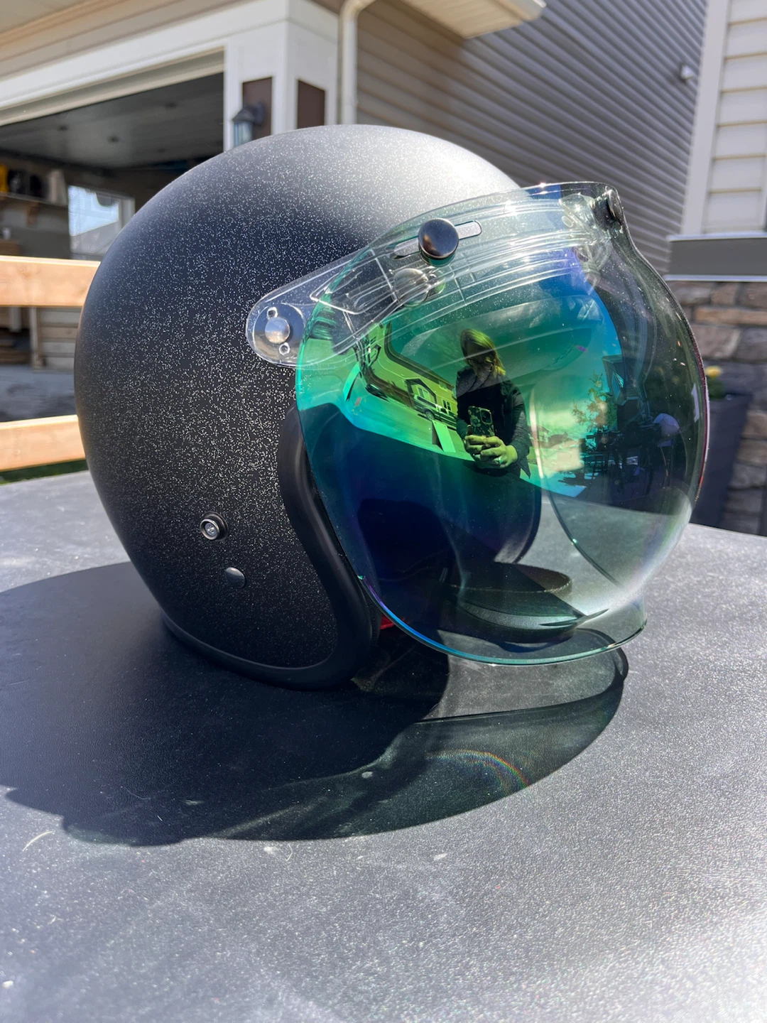 Retro Motorcycle Helmet