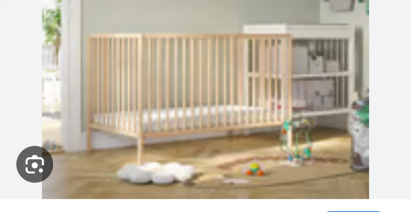 Wooden Baby Crib